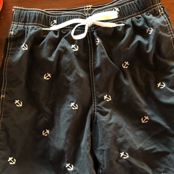 Men’s Navy Swim Trunk - Picture 9 of 10